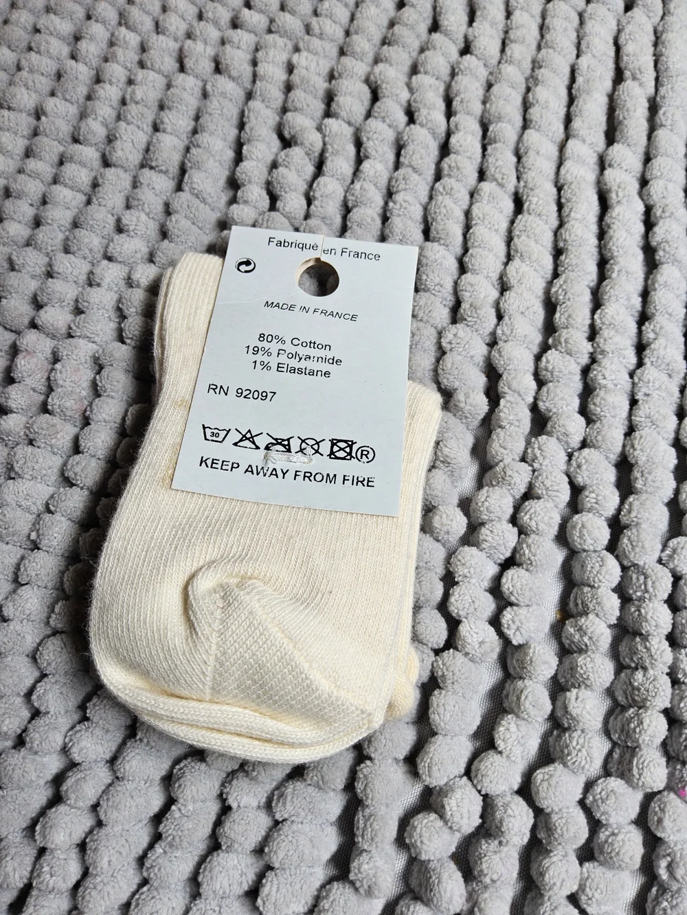 NWOT Bundle of 3 pair Jacadi Kids Socks Size 23/24